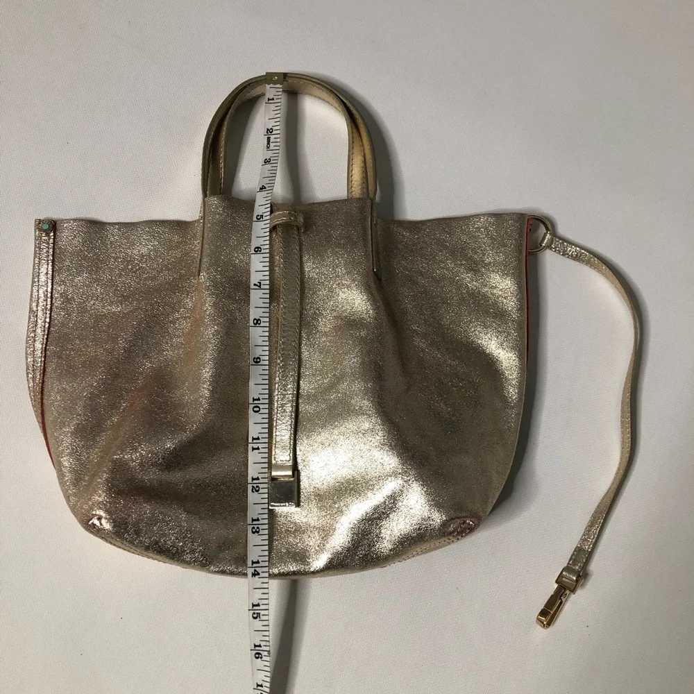 Tiffany & Co reversible gold suede leather tote bag - Picture 11 of 13